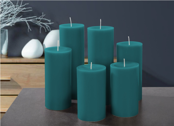 Engels Stumpen Kerzen 8cm Farbe Jade